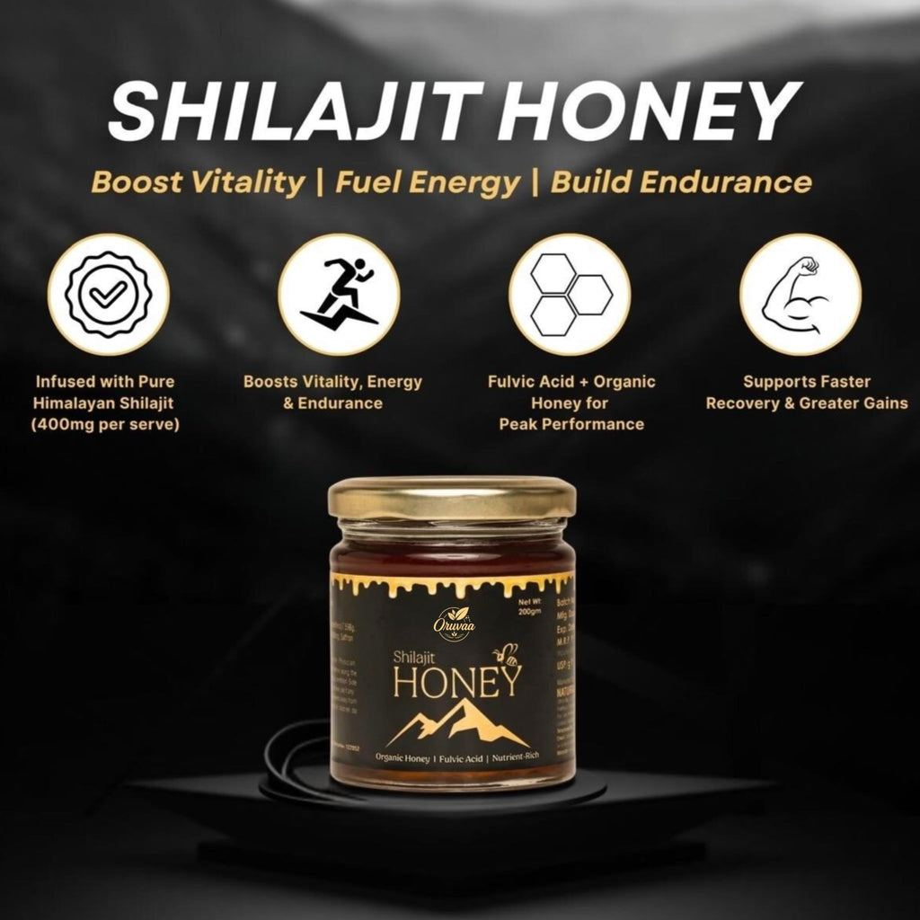 Shilajit Honey – Ayurvedic Mineral-Rich Honey - 200g