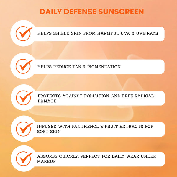SPF 50 PA++++ Sunscreen with Carrot Seed Oil – 50g