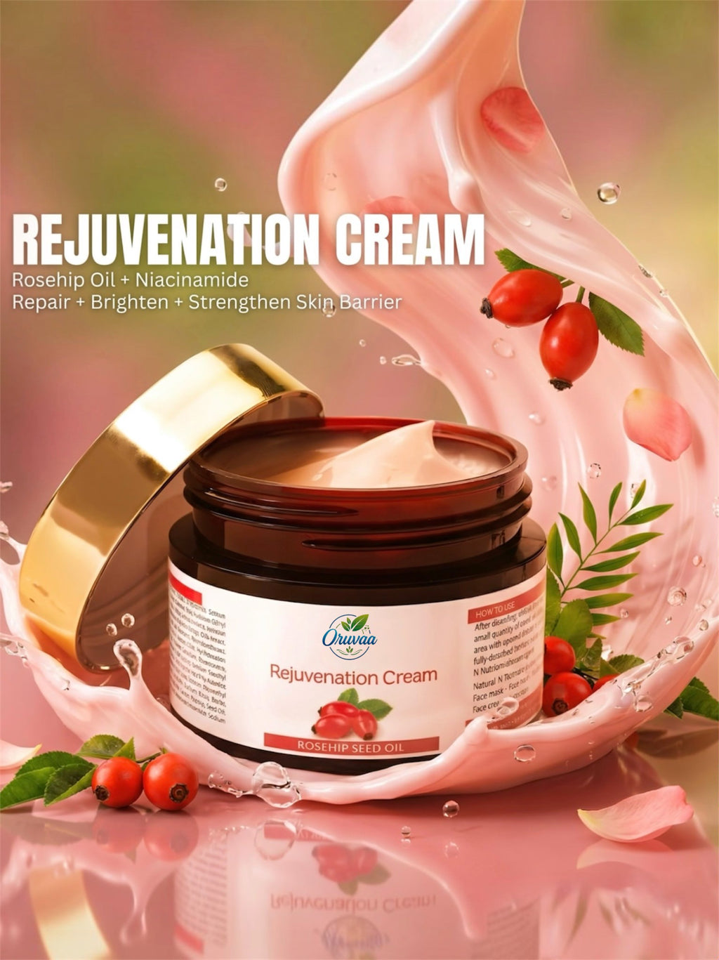 Rosehip Rejuvenation Face Cream – 50g