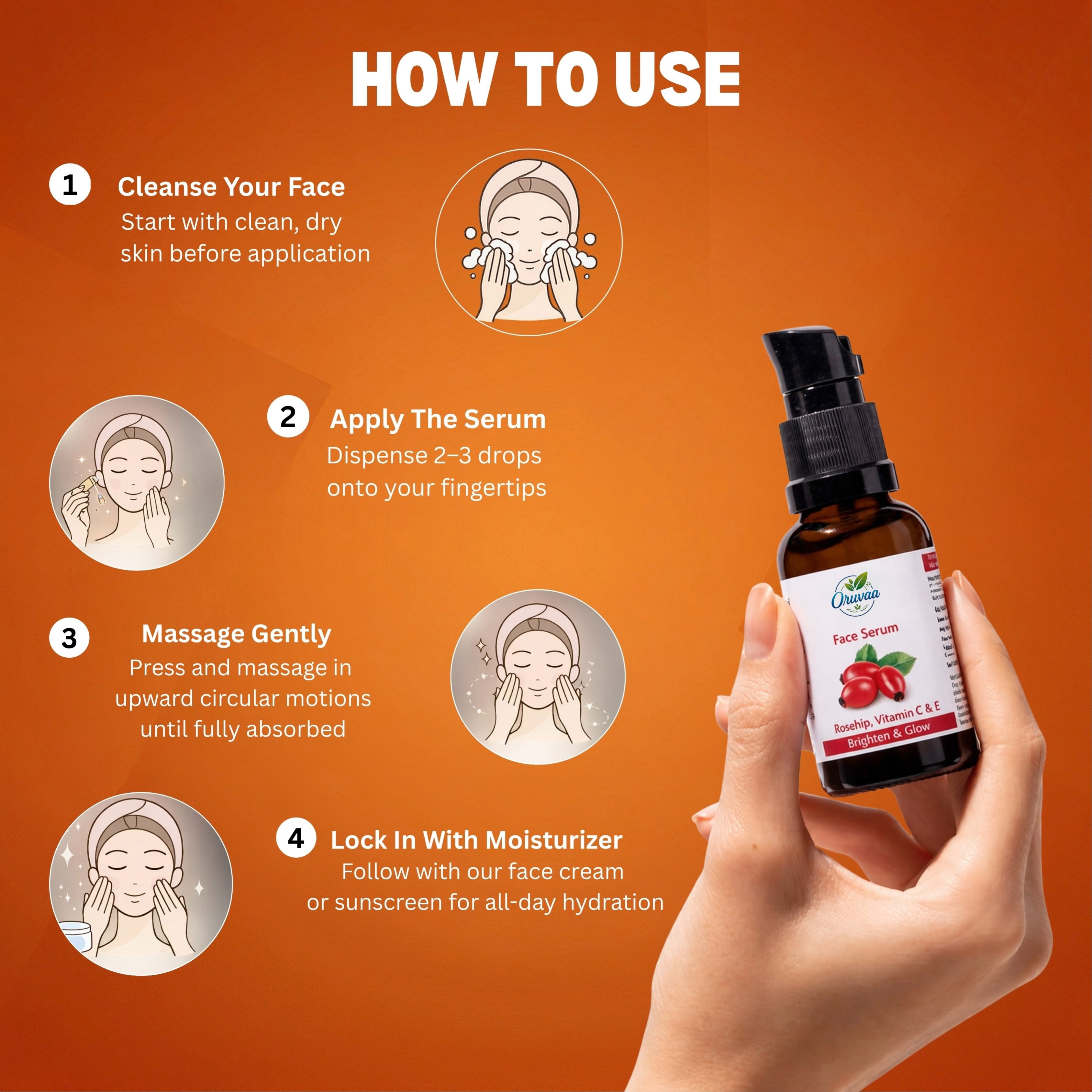 Vitamin C Brightening Face Serum – 30ml