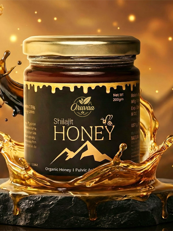 Shilajit Honey – Ayurvedic Mineral-Rich Honey - 200g