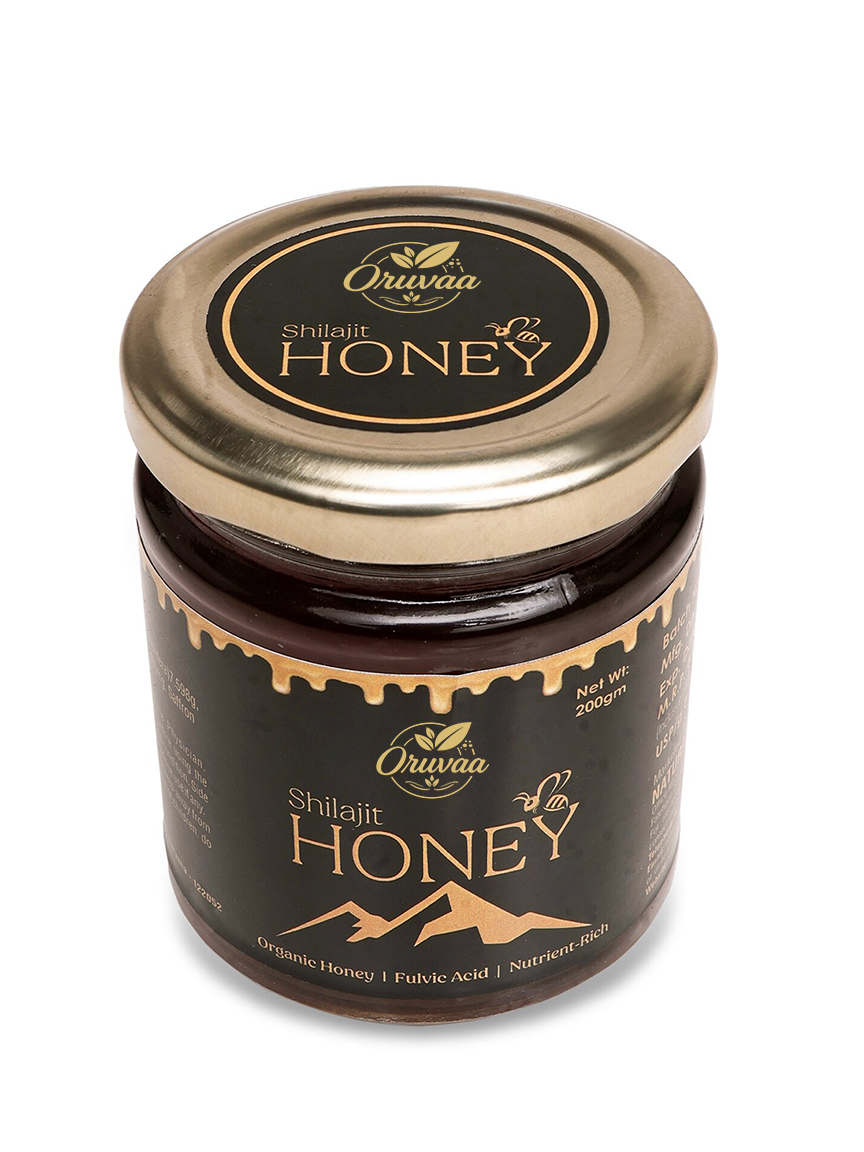 Shilajit Honey – Ayurvedic Mineral-Rich Honey - 200g