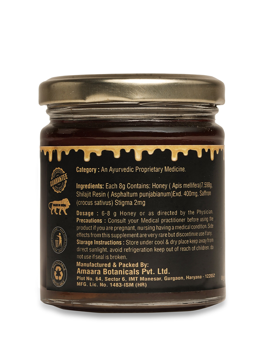 Shilajit Honey – Ayurvedic Mineral-Rich Honey - 200g