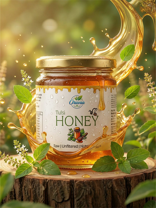 Raw Tulsi Honey – Pure & Unfiltered Natural Honey | 250g