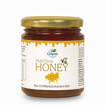 Raw Multiflora Honey – Unfiltered & Nutrient-Rich - 250g