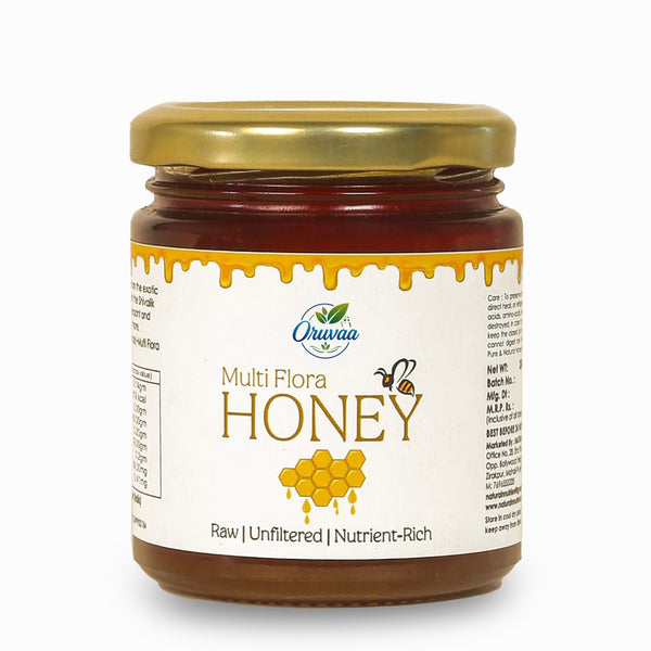 Raw Multiflora Honey – Unfiltered & Nutrient-Rich - 250g